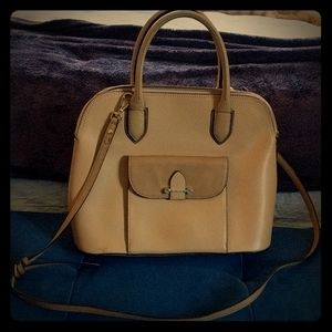 Isaac Mizrahi leather shoulder bag